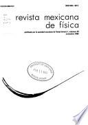 Revista mexicana de física