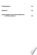 Revista mexicana de política exterior