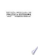 Revista mexicana de política exterior