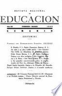 Revista nacional de educación. Febrero-Marzo 1943