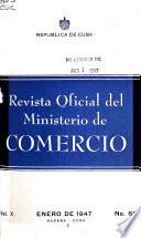 Revista oficial del Ministerio de Comercio