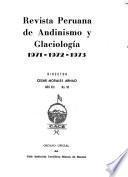 Revista peruana de andinismo y glaciología