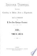 Revista teatral, literaria y cientifica