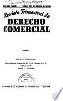 Revista trimestral de derecho comercial