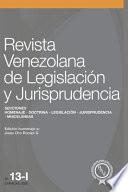 Revista Venezolana de Legislación y Jurisprudencia N.° 13-I