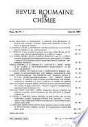Revue Roumaine de Chimie