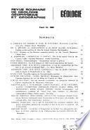 Revue roumaine de géologie, géophysique et géographie