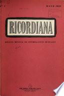 Ricordiana