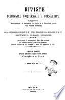 Rivista di discipline carcerarie e correttive