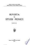 Rivista di studi fenici