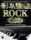 Rock Classics: Partituras Para Aficionados Al Piano Con Acordes