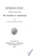 Romancero historiado con mucha variedad de glosas y sonetos