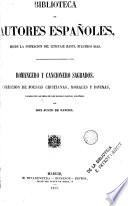 Romancero y cancionero sagrados