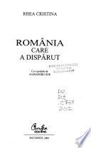 România care a dispărut