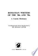 Romanian Writers of the '80s and '90s