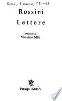 Rossini lettere