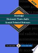 Routledge Diccionario Técnico Inglés