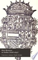 Ruiz Montoya en Indias (1608-1652)