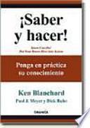 ¡Saber y hacer!