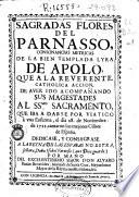 Sagradas flores del Parnasso