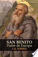 San Benito, Padre de Europa