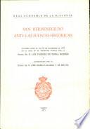 San Hermenegildo ante las fuentes históricas