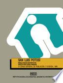 San Luis Potosí. Resultados definitivos. Datos por AGEB urbana. XI Censo General de Población y Vivienda 1990