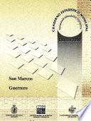 San Marcos estado de Guerrero. Cuaderno estadístico municipal 2000