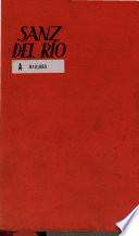 Sanz del Río. siglo XIX.