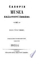 Časopis Musea Království Českého