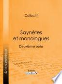 Saynètes et monologues