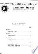 Scientific and Technical Aerospace Reports