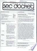 SEC Docket