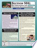 Section 504: Key Information and Classroom Accommodations (2nd Edition)