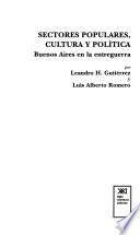 Sectores populares, cultura y política