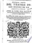 Segunda parte del Teatro de los Dioses de la Gentilidad