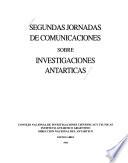 Segundas Jornadas de Comunicaciones sobre Investigaciones Antárticas