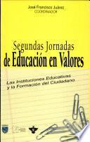 Segundas Jornadas de Educación en Valores