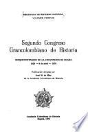 Segundo Congreso Grancolombiano de Historia