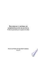 Seguridad y sistema de administración de justicia
