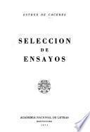 Selección de ensayos