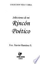 Selecciones de mi rincón poético