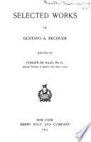 Selected Works of Gustavo A. Becquer