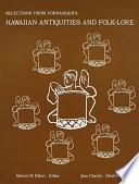 Selections from Fornander's Hawaiian Antiquities and Folk-Lore