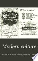 Self Culture; a Monthly Devoted to the Interests of the Home University League