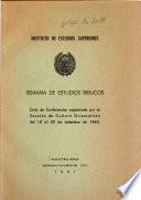 Semana de estudios bíblicos