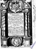 Semana Santa, Tratados. De los comentarios, dificultades y discursos literales y misticos sobre los euangelios de la Quaresma