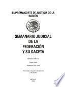Semanario judicial de la Federación y su gaceta