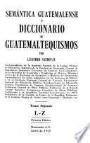 Semántica guatemalense