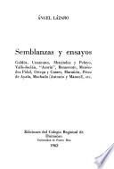Semblanzas y ensayos: Galdós, Unamuno, Menéndez y Pelayo, Valle-Inclán, Azorín, Benavente, Menéndez Pidal, Ortega y Gasset, Marañon Pérez de Ayala, Machado (Antonio y Manuel), etc